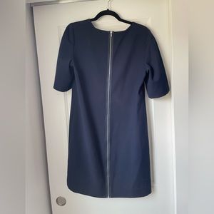 Navy Gap Size 12 dress with full exposed zipper in back